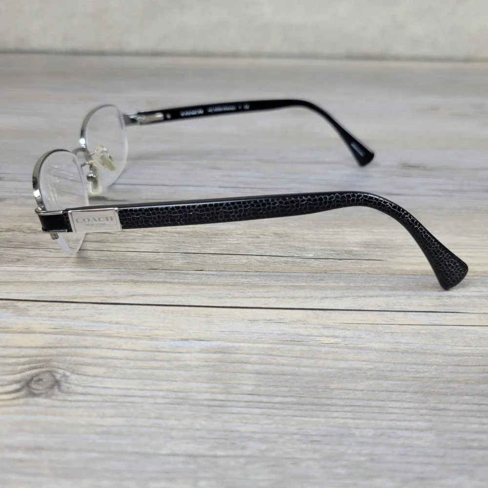 Coach Eyeglasses Frames HC 5059 Kacey 9017 Dark Silver Black Women 52-18-135